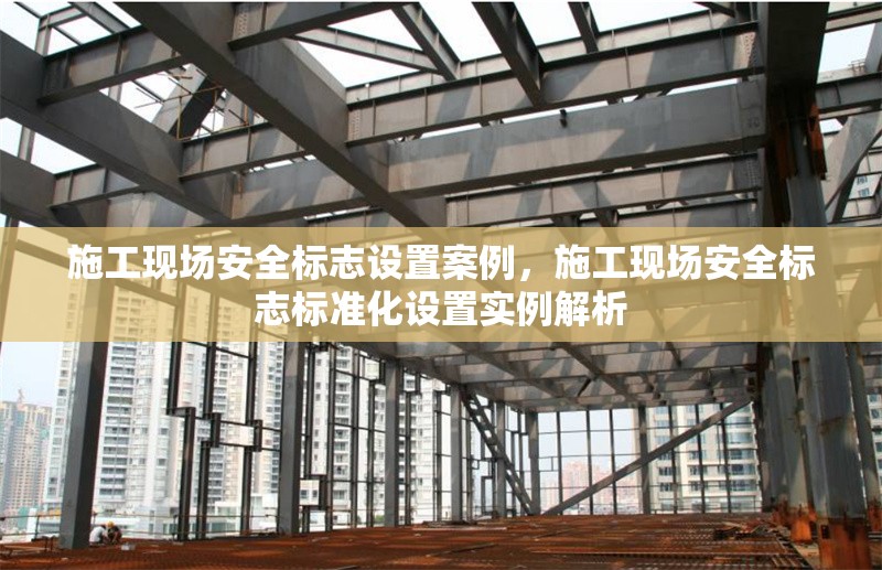 施工現(xiàn)場安全標志設置案例，施工現(xiàn)場安全標志標準化設置實例解析