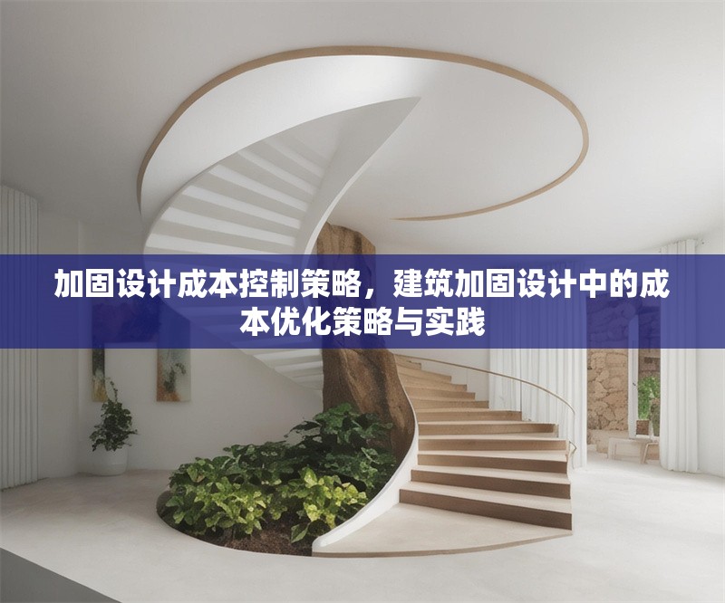 加固設(shè)計(jì)成本控制策略，建筑加固設(shè)計(jì)中的成本優(yōu)化策略與實(shí)踐