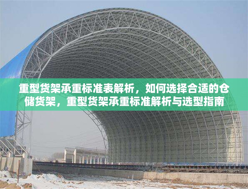 重型貨架承重標準表解析，如何選擇合適的倉儲貨架，重型貨架承重標準解析與選型指南