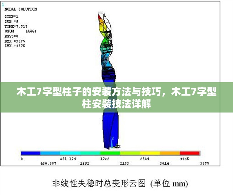木工7字型柱子的安裝方法與技巧，木工7字型柱安裝技法詳解