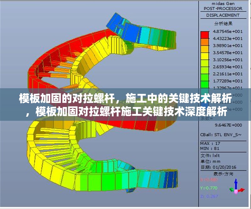 模板加固的對拉螺桿，施工中的關鍵技術解析，模板加固對拉螺桿施工關鍵技術深度解析