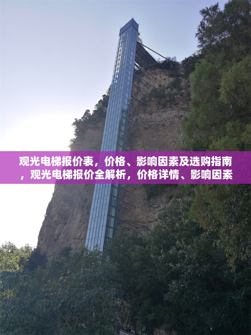觀光電梯報價表，價格、影響因素及選購指南，觀光電梯報價全解析，價格詳情、影響因素與選購要點