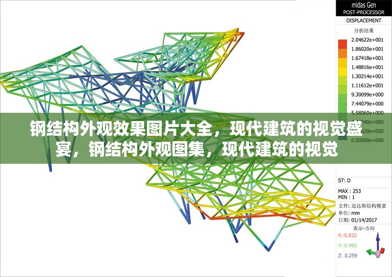 鋼結(jié)構(gòu)外觀效果圖片大全，現(xiàn)代建筑的視覺盛宴，鋼結(jié)構(gòu)外觀圖集，現(xiàn)代建筑的視覺
