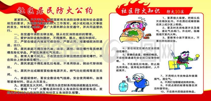 住宅小區(qū)防火安全公約案例，住宅小區(qū)防火安全公約，案例剖析與