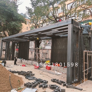 耐候鋼板園林廊架的制作方法，耐候鋼板園林廊架的制作方法與工藝詳解 行業(yè)新聞 第2張