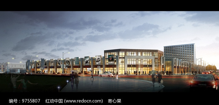 二層商業(yè)建筑效果圖怎么畫，二層商業(yè)建筑效果圖繪制方法與要點 行業(yè)新聞 第2張