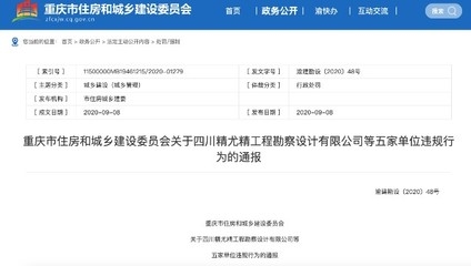 加固設(shè)計(jì)院資質(zhì)違規(guī)處罰 行業(yè)新聞 第4張
