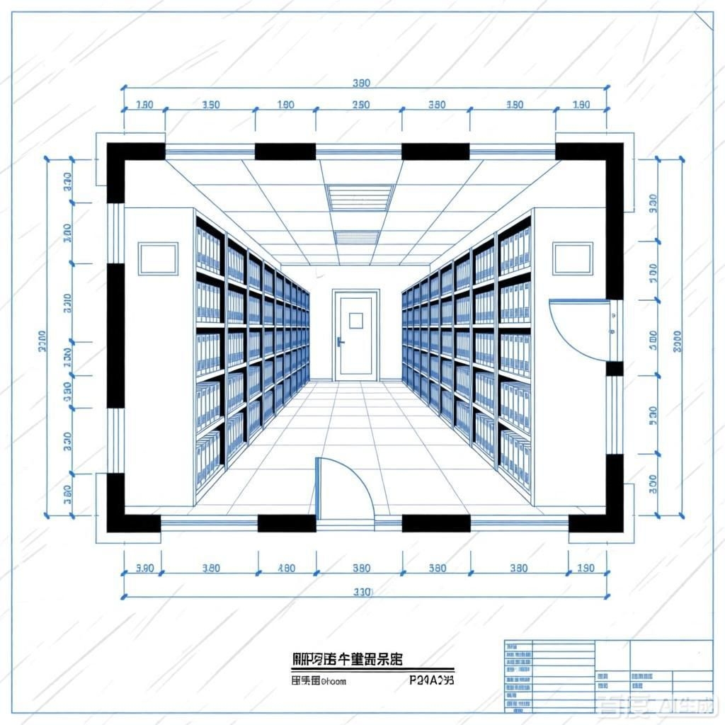 檔案室施工圖怎么畫（檔案室施工圖怎么畫,生成的四張圖片均圍繞檔案室施工圖繪制過(guò)程展開(kāi)）